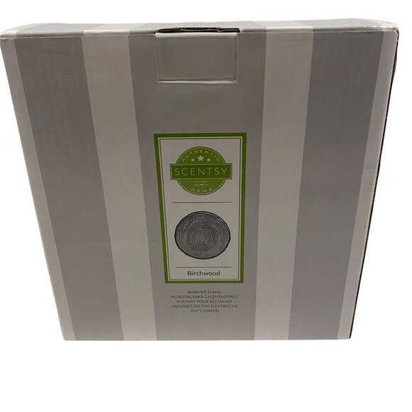 Scentsy Birchwood Warmer Stand New in Box. Cord concealing pedestal.‎ - Picture 4 of 4